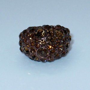 Beautiful Cocktail Ring by Fossil Size 8
